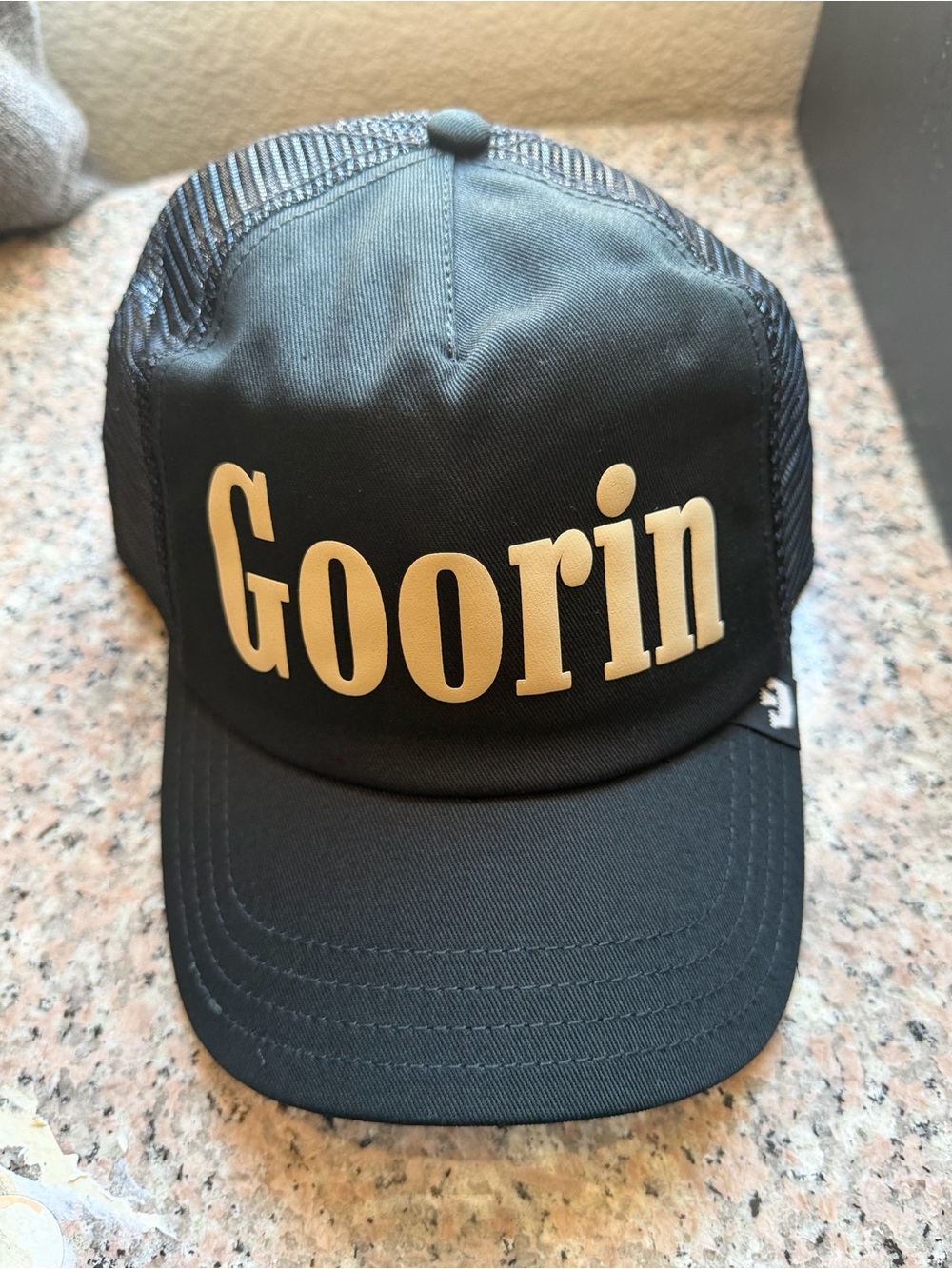 Goorin Black Trucker Hat - Classic Logo Cap